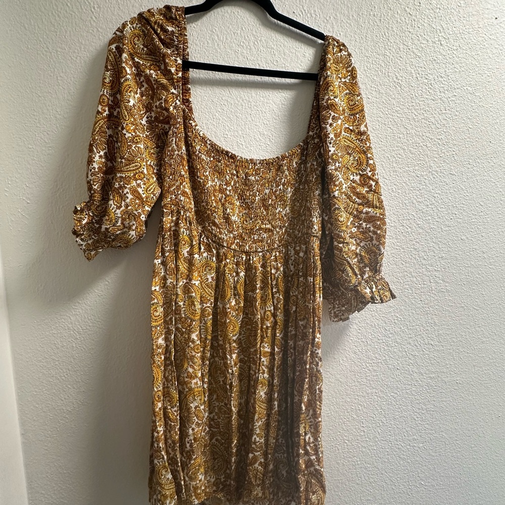Faithfull the Brand Floral Bohemian Dress